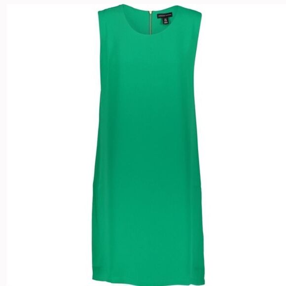 ✨ Adrienne Vittadini Green Shift Dress✨ - Picture 2 of 8